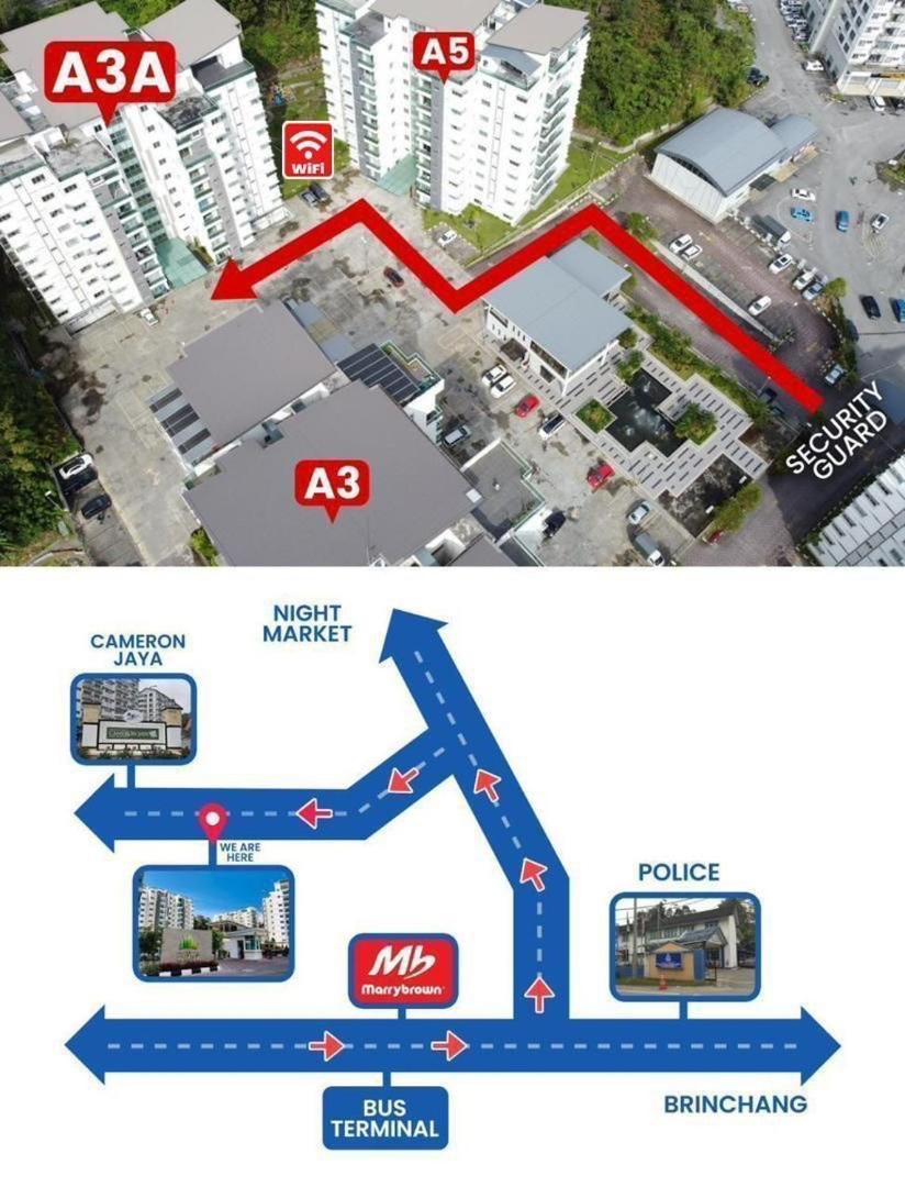 A3A Oastel Coliving Vandrehjem Tanah Rata Eksteriør billede